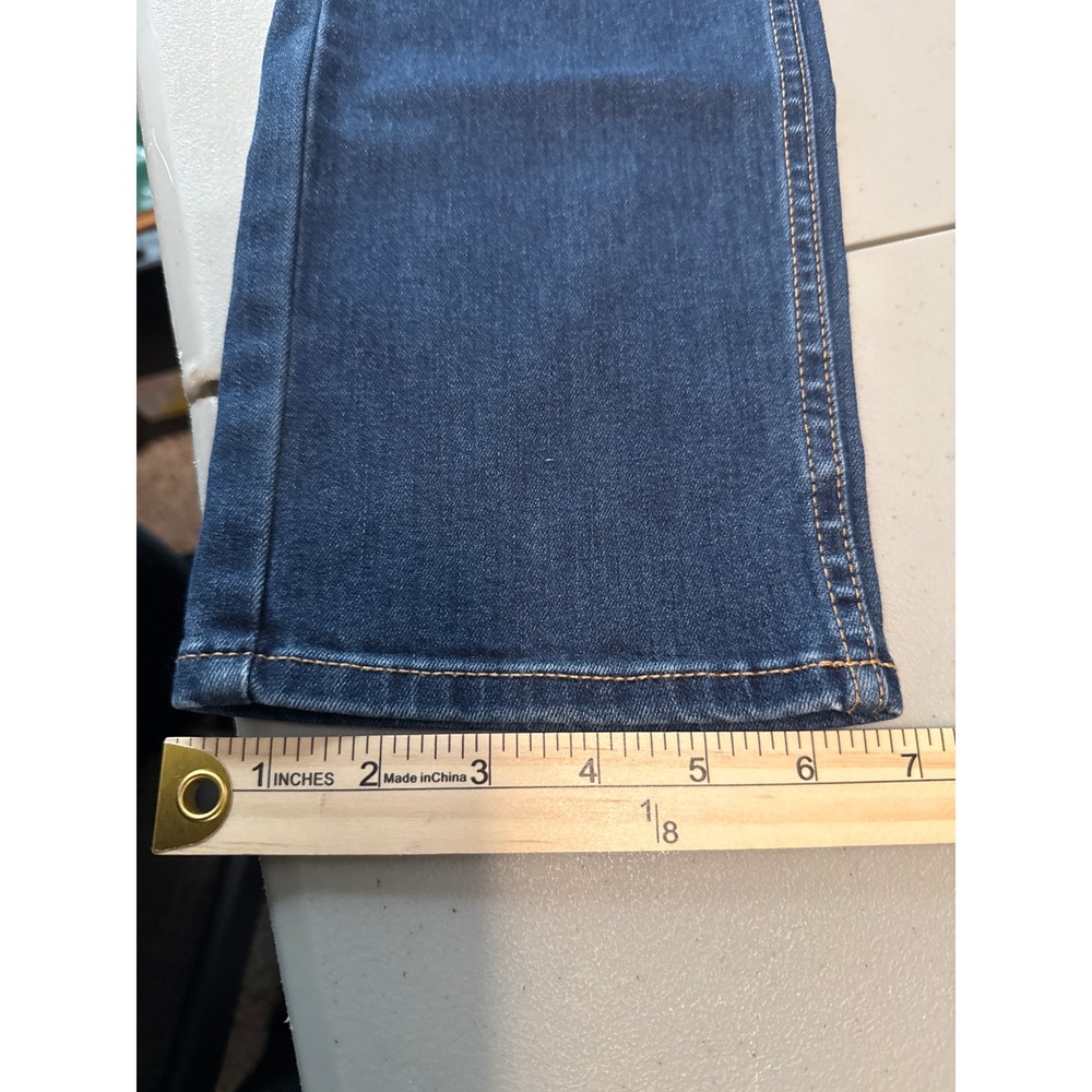 Levis 511 Slim Fit Jeans Dark Wash Blue Denim W28 L30 Size 16 Reg - Picture 5 of 9